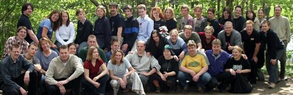 Gruppenfoto der Workshopteilnehmer 2003